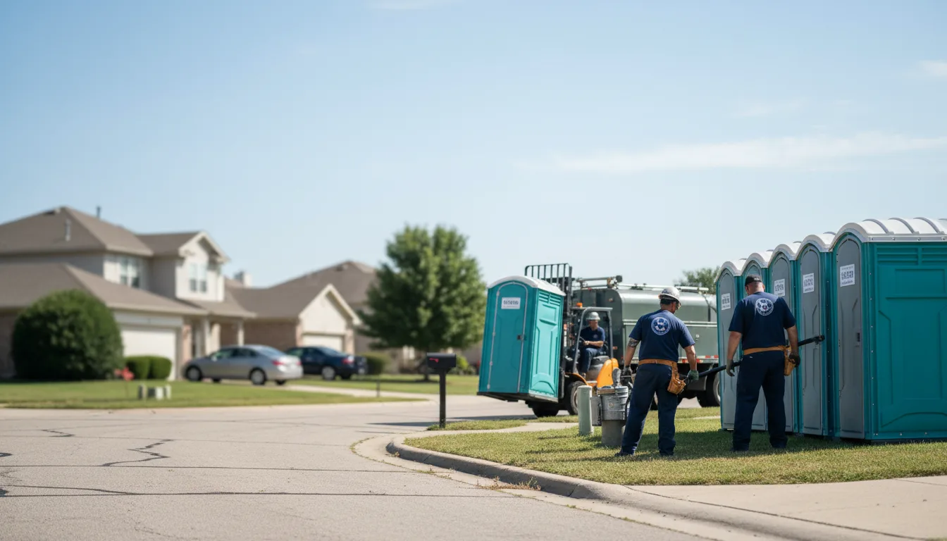 Porta Potty Rental in Kechi, KS near me